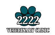 2222 Veterinary Clinic Logo